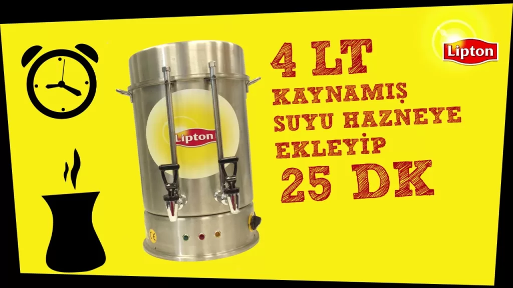 Lipton infografik animasyon videosundan bir kare